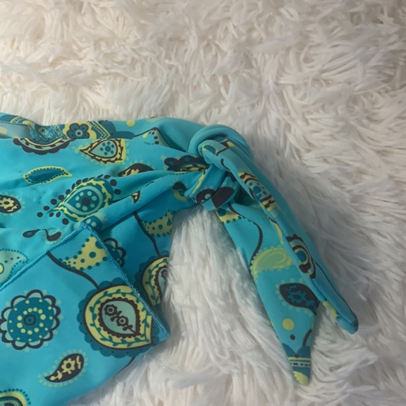 Swimsuit bottom cover up Aqua Blue O/S - Picture 2 of 3